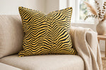 Zebra Pop Cotton — Lifestyle cushion view