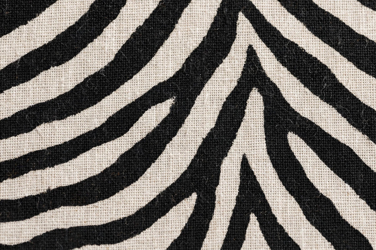 Zebra Print Cotton — Pattern detail view