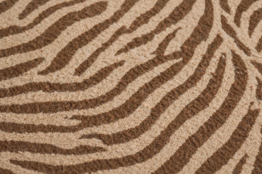 Zebra Safari Flannel — Pattern detail view