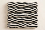 Zebra Stripe Jersey Knit — Folded stack view