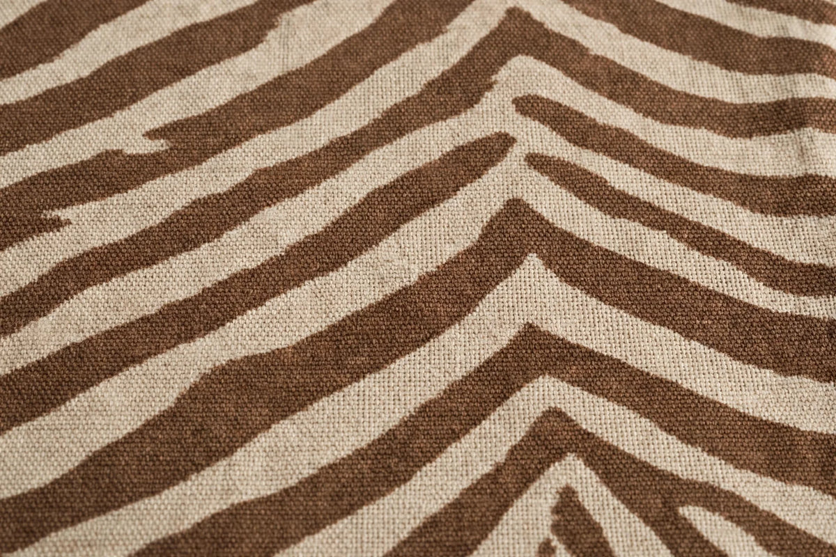 Zebra Trail Canvas — Pattern detail view