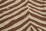 Zebra Trail Canvas — Pattern detail view